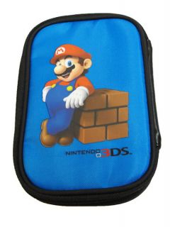 Nintendo 3DS Game Traveller Case Mario Blue