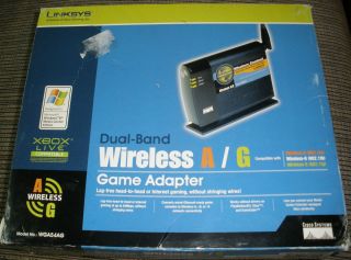 Linksys Wireless A G Game Adapter WGA54AG Network Adapter