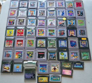 56 Game Boy , GBA & Color Games Gameboy Advance Super Mario Land 1 & 2