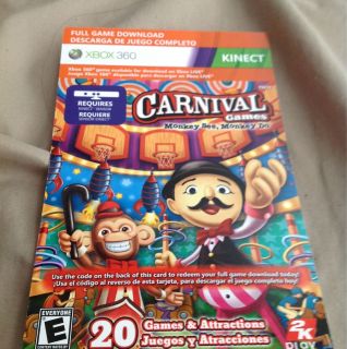 Carnival GamesMonkey See, Monkey Do Full Game Code for the Xbox 360
