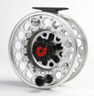 nautilus ccf fly reel 10 in silver