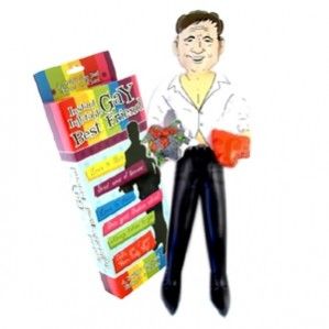 Inflatable Gay Best Friend Novelty Mini Blow Up Doll Gifts Gadgets