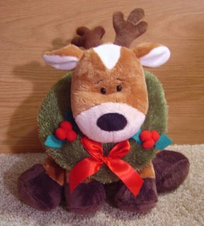 LG Ganz Holly Reindeer Plush Animal 15 So Cute NWOT