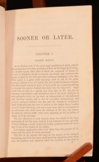 Sooner or Later Illustrated by George Du Maurier First Edition
