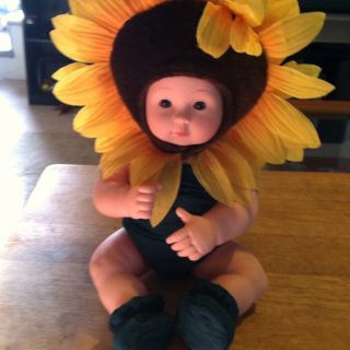 Anne Geddes Sunflower Doll Very Cute