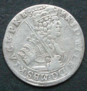  friedrich wilhelm 18 grossus 1684 silver coin friedrich wilhelm