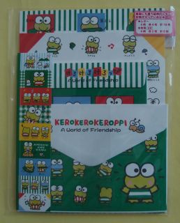  Kerokerokeroppi A World of Friendship Letter Set Brand New Pack