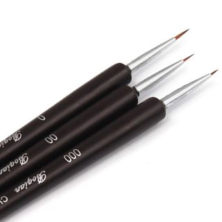  Brush Painting Drawing Pen Set Salon Tool UV Gel Acrylic Nail Art Tips