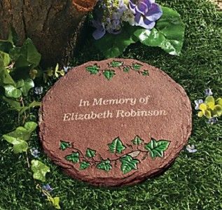  Personalized in Memory of Memorial Garden Stepping Stone