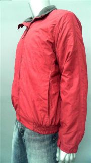 George Mens M Fleece Basic Zip Coat Cranberry Merlot Medium Solid