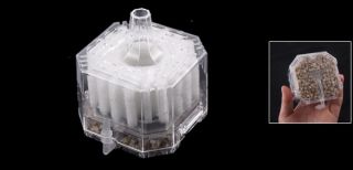 Clear Octagon Design Plastic Shell Filter for Fish Tank