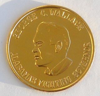 George Wallace Coin Alabamas Fighting Governor