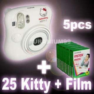 Fuji Fujifilm Instax 25 Hello Kitty Instant Camera Polaroid 50 White