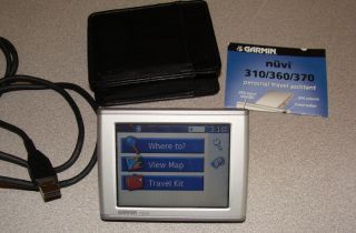 garmin nuvi 360 bluetooth portable gps navigator comes with what is