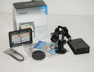 Garmin Nuvi 265WT Automotive GPS Receiver 4 3 Touchscreen