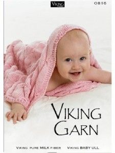 Viking Garn Norway Knitting Book Baby ULL 816 New Milk