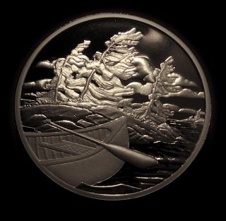  Silver Coin National Parks Georgian Bay 999 Silver $20 Coin