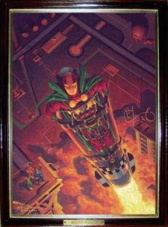 GERALD WALKER   Original MISTER MIRACLE Oil Painting   After Kirbys