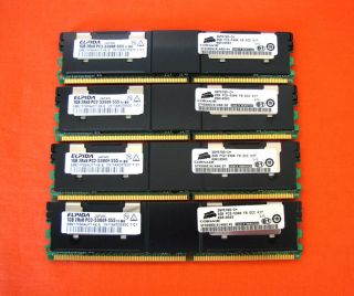  Fully Buffered ECC CL5 240 pin DDR2 Server Memory pulled from Dell