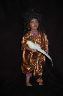 Jan Garnett Porcelain doll Shena 1992 26 tall