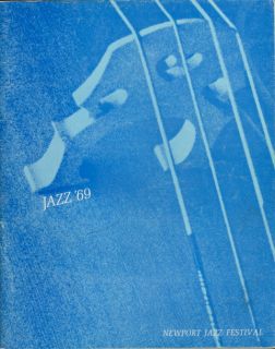 LED Zeppelin 1969 Newport Jazz Festival Program Book