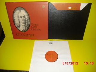  RECORDS Great Men of Music Series with Booklet George Frideric Handel