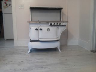 Victorian Era Wood Gas Cook Stove Works Great