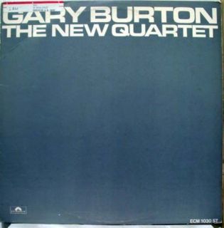 Gary Burton The New Quartet LP VG ECM 1030 Vinyl 1973 Record
