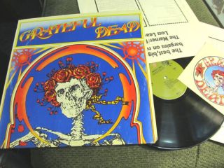 Grateful Dead 1971 Olive Label 2 LP w Sticker 2WS1935 Original Vinyl