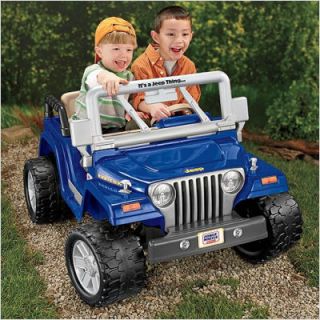 Power Wheels Wrangler Rubicon Jeep Battery Ride on 2 Seater Toy