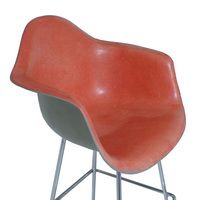 Herman Miller Eames Fiberglass Arm Chair with H Base