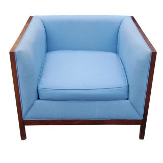 Mid Century Modern Style Stow Davis Lounge Club Armchair