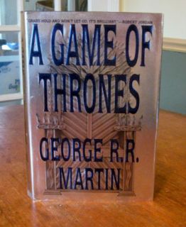 GAME OF THRONES by GEORGE R. R. MARTIN first printing of the first