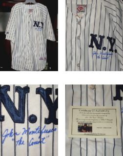 Lot 10 New York Yankees Autographed Baseball Jerseys