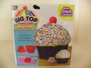 NEW Big Top Cupcake Cup Cake Cake Pan Giant Huge NIB As Seen on TV