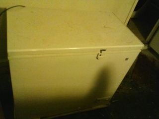 GE 7 0 cu ft Chest Freezer in White