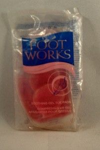 avon footworks soothing gel toe pads