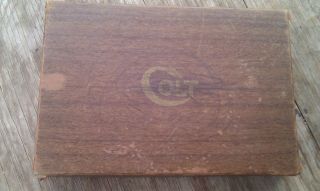  Colt Woodgrain Box for Automatic