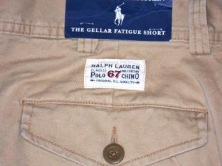 NWT $65 Polo Ralph Lauren Gellar Cargo Shorts 30