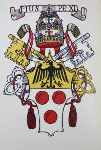  HERALDRY, 1930 ILLUSTRATED PLATES, Galbreath, Ecclesiastical Heraldry