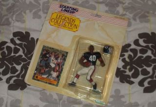 Gale Sayers 1989 Starting Lineup Figure Chicago Bears Kansas Comet New