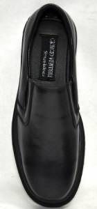 Giorgio Venturi Mens Slip on Shoes Black Sz 11