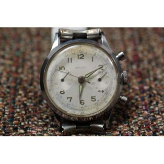 Gallet vintage Swiss made chronograph chronometer wristwatch