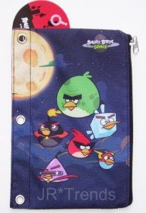 Angry Birds Space Pencil Case Pouch School Supplies Back to School New