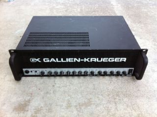 GALLIEN KRUEGER 2000RB GK 1000 watt bass amp head USED 2000 RB 700