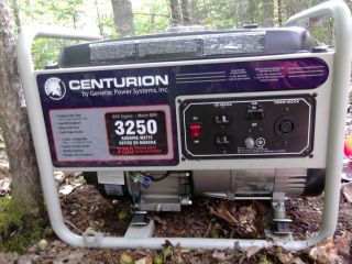 Centurion by Generac Power Systems 3250 Watts gasoline generator 120v