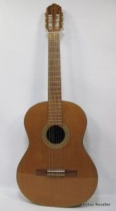 Giannini Serie 1900 Classical Acoustic Guitar RARE w Gig Bag Case
