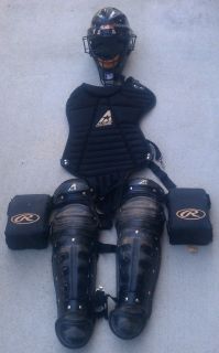 Youth Baseball Complete All Star Catchers Equipment Gear Set