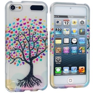 Love Tree Hearts Design Case Skin Cover for iPod Touch 5th Generation