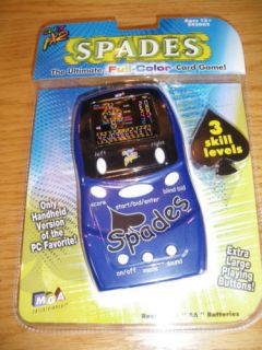  Spades Color FX2 Handheld Electronic Game 2000 Blue